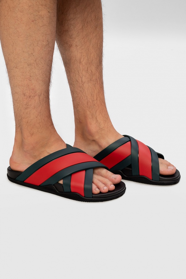 Gucci web 2025 stripe slides